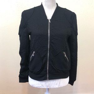 Fate Black Cropped Jacket
